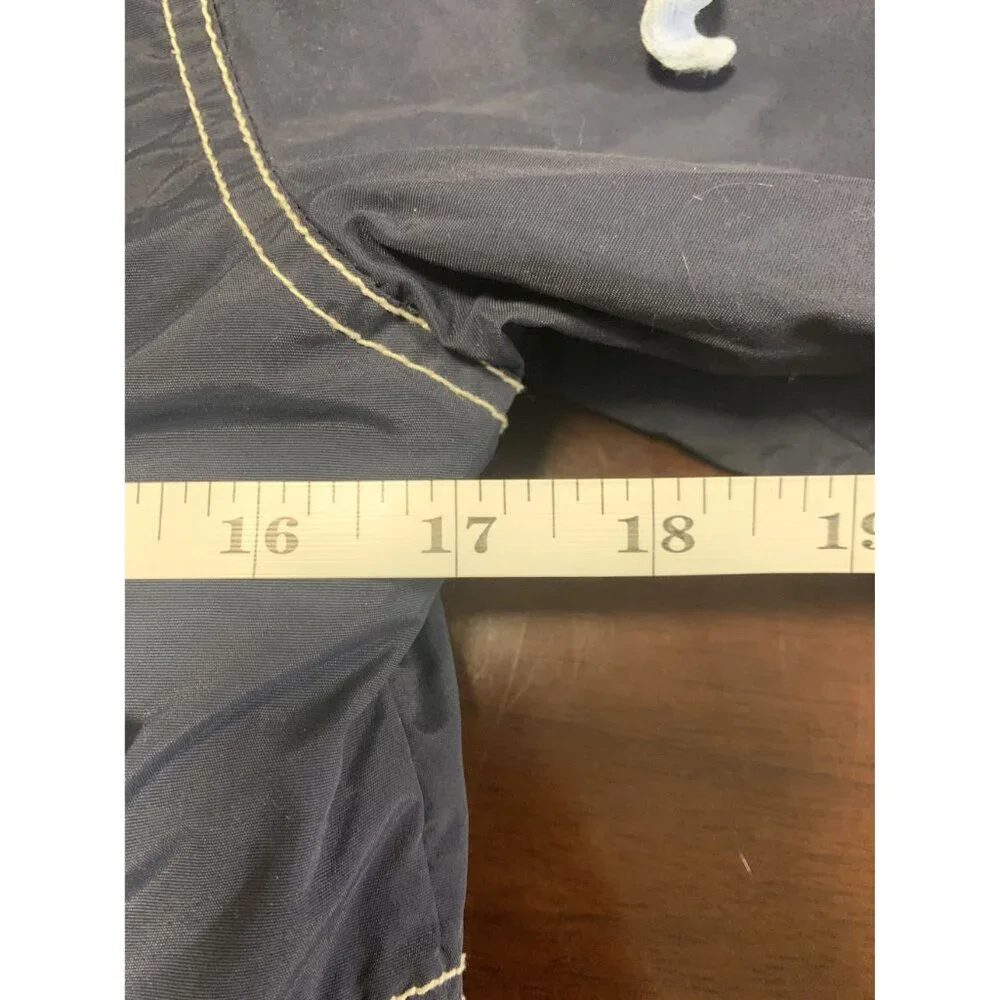 Mini Boden Navy Blue Kids Jacket with Light Blue Lining